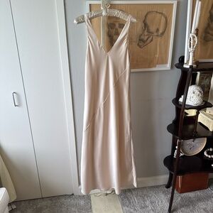 Chic Cream Satin Top